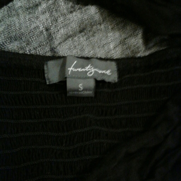 Forever 21 Black and Gray Strapless Dress - Picture 5 of 5